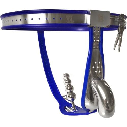 Bdsm Male Stainless Steel Chastity Belt Device Bondage Fetish Pants Locked Prevent Cheating Penis Cock Ring Gay Sex Toys For Men