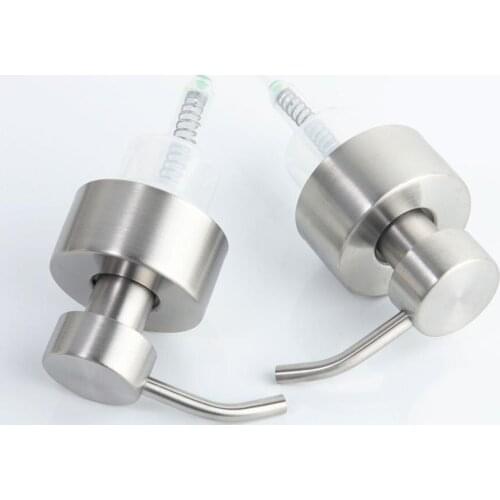 304 Stainless Steel Soap Pump and Lotion Dispenser, Lotion Dispenser Pump for Mason Jars or Other DIY Lotion Dispensers(No Jars)