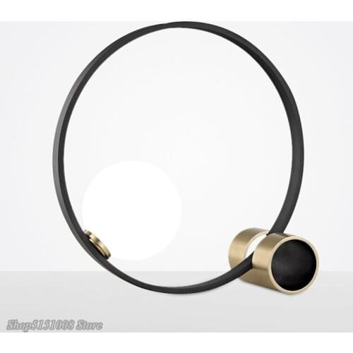 Nordic minimalist table lamp modern Creative living room bedroom table lights study office bedside besk lamp Home decor fixtures