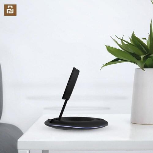 New Youpin Boway Z1 folding wireless charger black horizontal vertical and horizonta 7.5W/10W fast charge