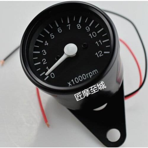 Universal Motorcycle Speedometer Odometer Gauge ATV Bike Scooter Backlit Dual Speed meter