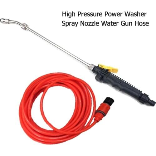 High Pressure Power Water Gun Washer Garden Hose Nozzle Spray Sprinkler Water Jet Car Washer Garden Watering Cleaning Tool