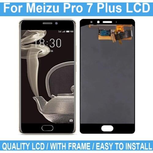 5.7" For Meizu Pro 7 Plus LCD Digitizer Assembly Parts Replacement For Meizu Pro 7 Plus LCD Display Touch Screen No Frame