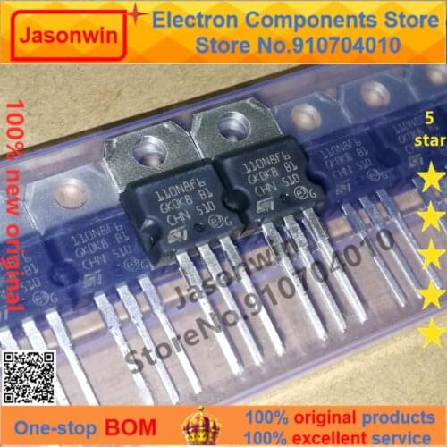 100% nuevo 50 unids/lote original MOSFET STP110N8F6 110A80V 110N8F6 TO-220 Transistor