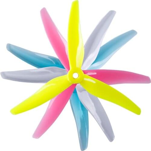 12 pairs Gemfan 51466 5inch 3 blade Propeller Props for 2207 2208 2306 Brushless motor for FPV RC racing drone kit