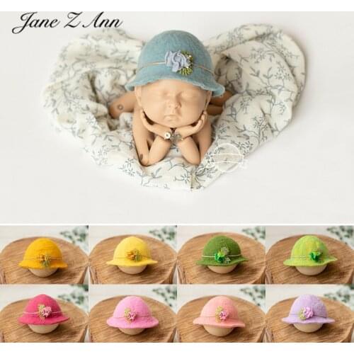 Newborn Garden Handmade Wool Felt Hat Headwear Props Newborn Photography Baby Studio Photograph
