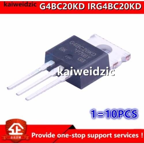 Kaiweikdic New imported original IRG4BC20KD G4BC20KD TO-220 9A/600V IGBT power transistor in line triode