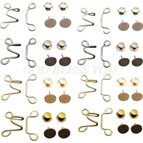 20 Pieces Adjustable Waist Buckle Extender Set Jeans Extender Waist Extender Button for Pants Adjustable Jean Button