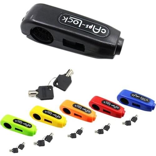 LMoDri Universal Motorcycle Lock Scooter Handlebar Safety Lock Brake Throttle Grip Anti Theft Protection Security Locks