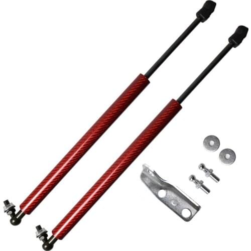 Modify Gas Spring For Suzuki SWIFT MK3 2010-2017 Front Hood Carbon Fiber Lift Supports Struts Rod Arm Shocks