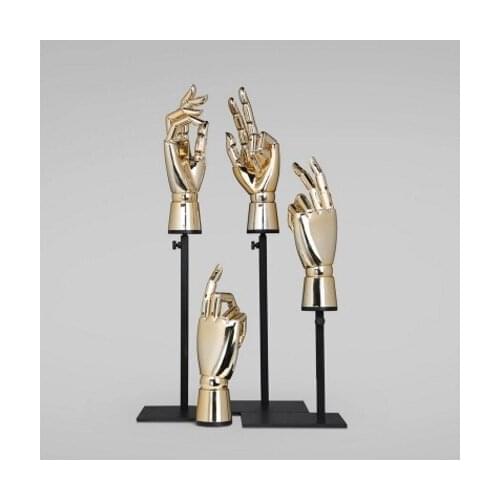 New Style Fashionable Flexible Mannequin hand Bendable Hand Model Factory Direct Sell