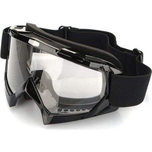 Super Motorcycle Bike Motorcycle glasses ATV Motocross Ski Snowboard Off-road Goggles FITS OVER GLASSES Eye Lens