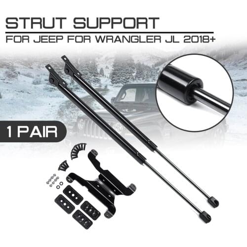 Car Front Engine Cover Bonnet Hood For Jeep Wrangler JL 2018 2019 Shock Lift Strut Struts Bar Support Rod Arm Gas Spring Bracket