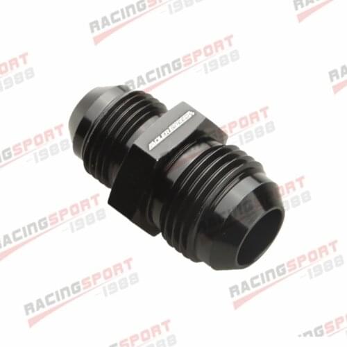 AN -10 (AN10) to AN -8 (AN8) Straight Reducer Adapter adaptor fitting black