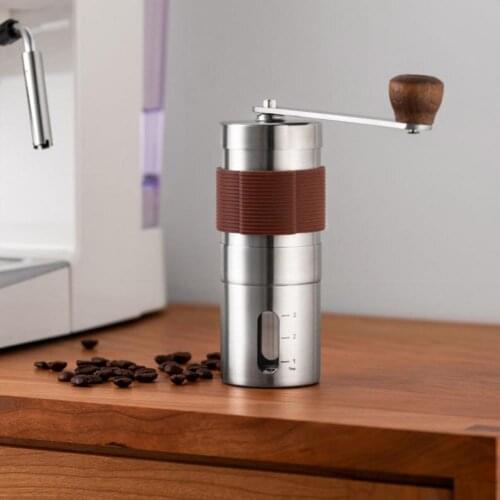 Portable Stainless Steel Hand Manual Coffee Grinder Kitchen Grinding Machine Coffee Grinder Kitchen Grinding Machine Grinder Hot