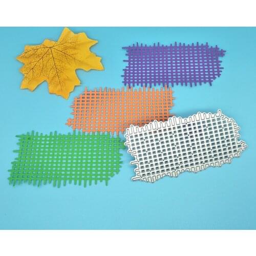 Grid, small square mesh metal die-cut paper crafts, scrapbooks, cardboard, photo albums, greeting cards DIY decoration
