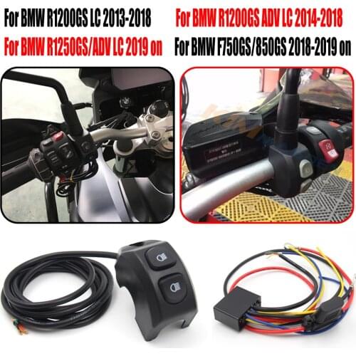 For BMW R1200GS R 1200 GS R1250GS F850GS F750GS ADV Adventure LC Motorcycle Handle Fog Light Switch Control smart relay