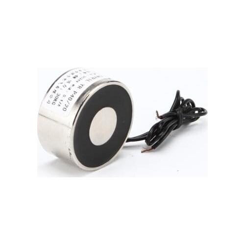 YR-P40/20 suction cup electromagnet Long-term power supply 30KG DC electromagnet DC12V24V pure copper coil