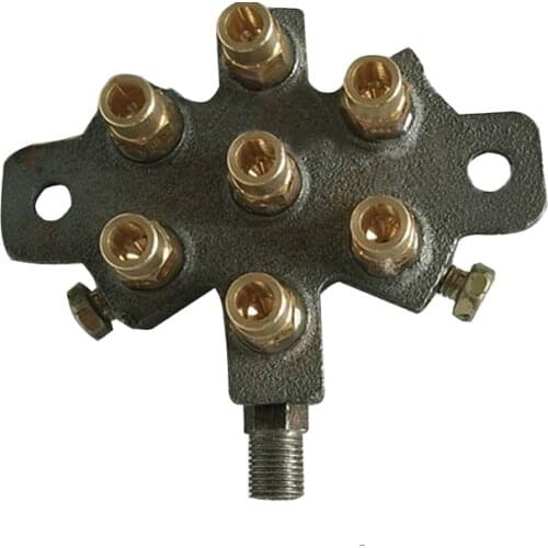 Iron Burner for stove natural gas liquefied oven stove kitchen propane portable gas jet burner stove 4/7 hole 1pc Cast