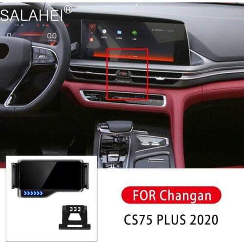 1pc NEW Car Mount For Mobile Phone Holder Car Air Vent Clip Stand Cell phone Intelligent Support For Changan CS 75 PLUS 2020