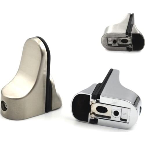 1PCS Adjustable Polished Chrome Glass Shelf Support Glass Plate Carrier Holder Support Clamp Metal Bracket Brace Mount