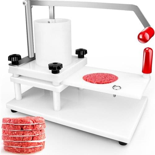 110mm-130mm Manual Hamburger Kitchen Tools Round Meat Shaping Press Burger Maker Machine Forming Burger Meat Pie Patty Makers