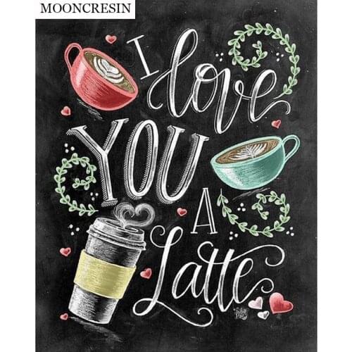 5D Diy Diamond Painting Full Square Diamond Embroidery Cross Stitch Flower Coffee Cup Needlework Crystal Mosaic Craft Home Decor