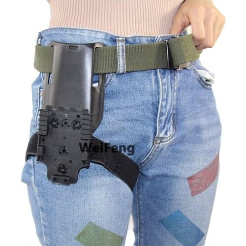 Drop Leg Gun Holster Adapter for Safa Glock 17 19 Beretta M9 Colt 1911 QLS 19 22 Hunting Airsoft Waist Belt Tight Band Strap