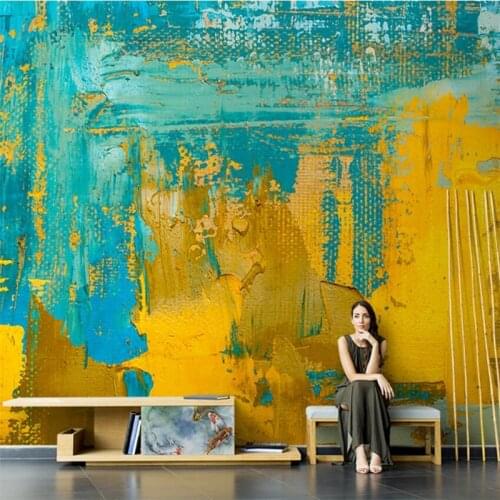 Beibehang Nordic abstract art graffiti personality wallpapers for living room TV background mural wallpaper home wall covering