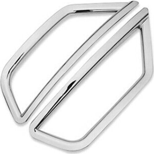 For Ford Escape Kuga 2017-2019 Car ABS Chrome Rear Fog Light Lamp Cover Trim Accessories