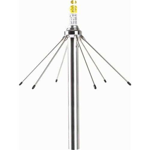 UV 144/435Mhz vhf uhf dual band omni base antenna SO239 SL16-K outdoor repeater walkie talkie antenna wholesales best price