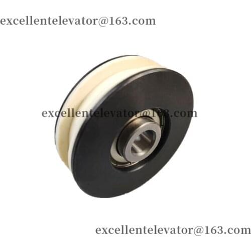 FAA456X1 White Iron Roller Elevator Door Hanger Roller Without Axle 56X16mm Use for Otis 1 Pack=20 Pieces