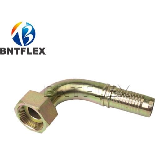 Hydraulic rubber hose pipe ferrule fittings