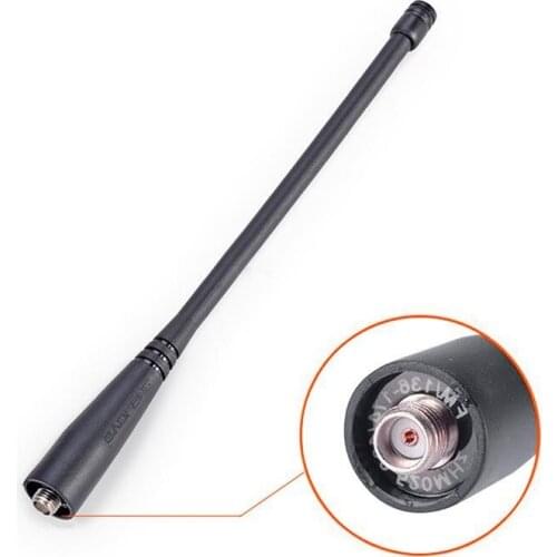 Walkie talkie for BaoFeng uv-5r antenna SMA-Female UHF/VHF 136-174/400-520 MHz for UV5R UV-82 GT-3 Baofeng accessories