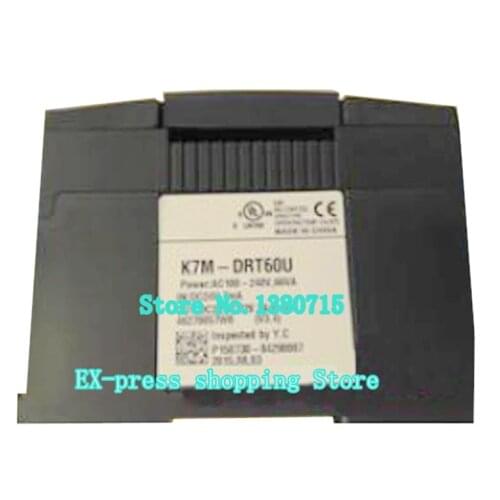 K7M-DRT60U PLC Programming Controller 36 Dc Input 20 Relay And 4 Transistor Output 85-264VAC