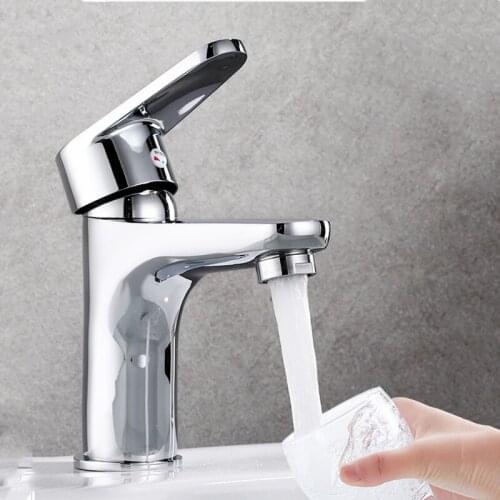 Classic Brass Bobbin Basin Faucet Bathroom Corner Faucet Cold Heat Faucet Outdoor Garden Spout Mop Pool Water Tap Home Hardware