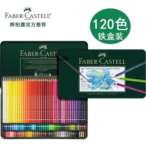 Lápis Faber-castell Albrecht Durer Aquarelável - Estojo Met,São 120 cores vivas,além de possuir alta solubilidade garantindo