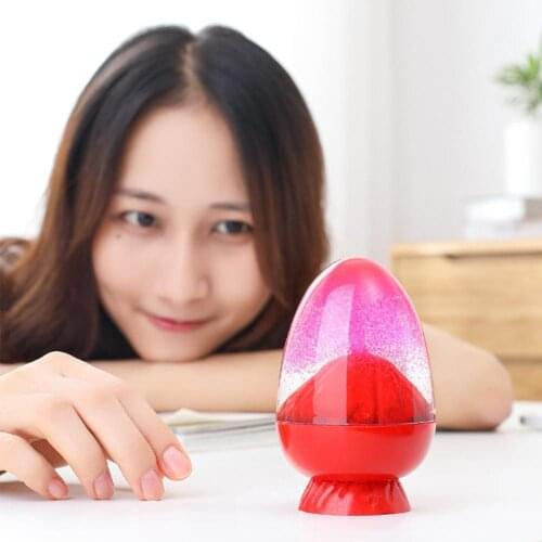 Hot Sale New Volcanic Creative Childrens Toys Liquid Gift Desktop Timer Decompression Oil Decoration Drop M8X8