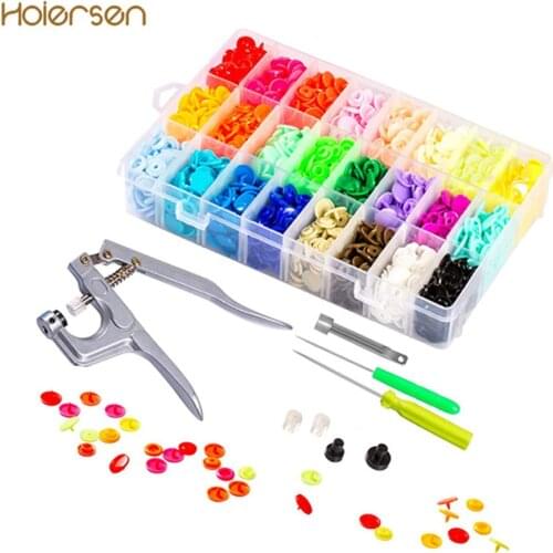 1Set Metal Press Pliers Tools Used for T3 T5 T8 Kam Button Fastener Snap Pliers T5 Plastic Resin Press Stud Cloth Diaper