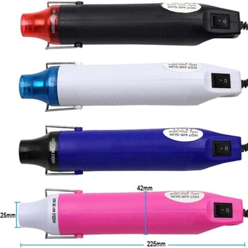 Hand-held Electrical Heating Tools Portable Mini Hot Air Gun Air Heat Gun for DIY Embossing Electrical Heat Tools