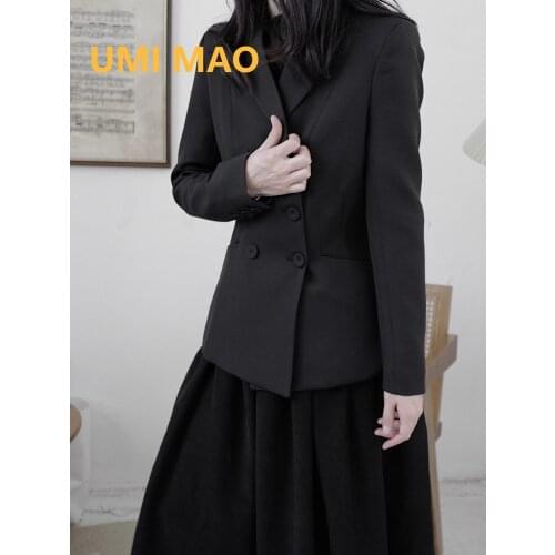 Женские двубортные пиджаки UMI MAO China At AliExpress