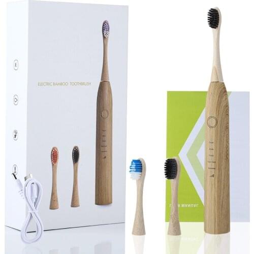 Portable Smart Electric Sonic Vibration Toothbrush 5 Adjustable Modes Rechargeable USB Electric Tooth Brush Teeth Whitening