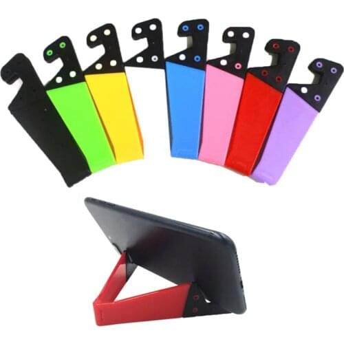 1PCs Phone Holder Foldable Cellphone Support Stand for IPhone X Tablet for Samsung S10 Adjustable Mobile Smartphone Holder Stand