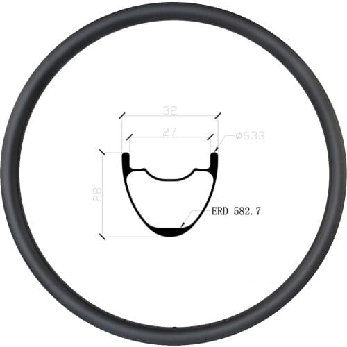 29er MTB XC trail carbon rim 32mm x 28mm tubeless clincher disc wheel 28mm deep 24H 28H 32H UD 3k 12k marble 29in mountain bike