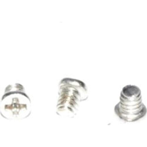 30Pcs M1.6 Small C type Flat Thin Head diameter 2.5mm-2.8mm Screws Cross Phillips Screw Nickel plating Harden 3mm-9mm L