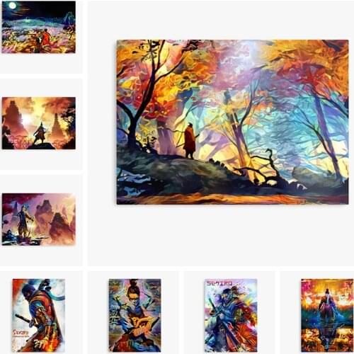 A Wolf In The Colorful Forest Diamond Painting Artworks 5D Embroidery Drill Cross Stitch Kit DIY Mosaic Handmade Home Wall Decor