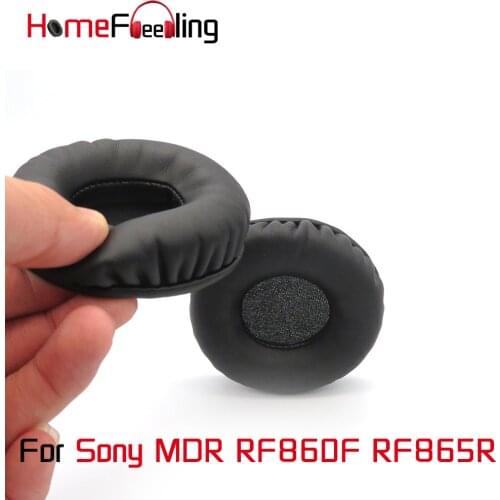 Homefeeling Ear Pads For Sony MDR RF865R RF860F Earpads Round Universal Leahter Repalcement Parts Ear Cushions
