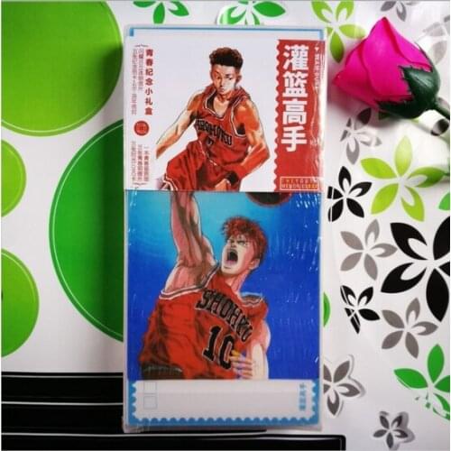 Anime Slamdunk Postcard toy Magic Paper Postcard Collection Card toys gifts