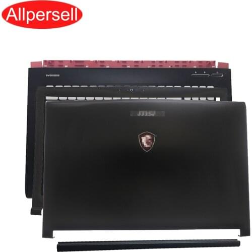 Laptop case For MSI GE72 MS-1794 MS-1791 GE72VR 6RF Top cover/palmrest case/bottom shell/Hard Drive Cover Hinged cover Brand new
