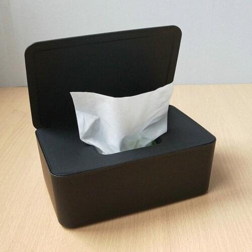 Tissue Boxes Kitchen Trockenes Nass-Tissue Paper Case Care Baby Wipes Storage Case Dry Wet Tissue Paper Case Wipes Organizer